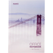 Книга канцелярская А4, 192листов, клетка San Francisco